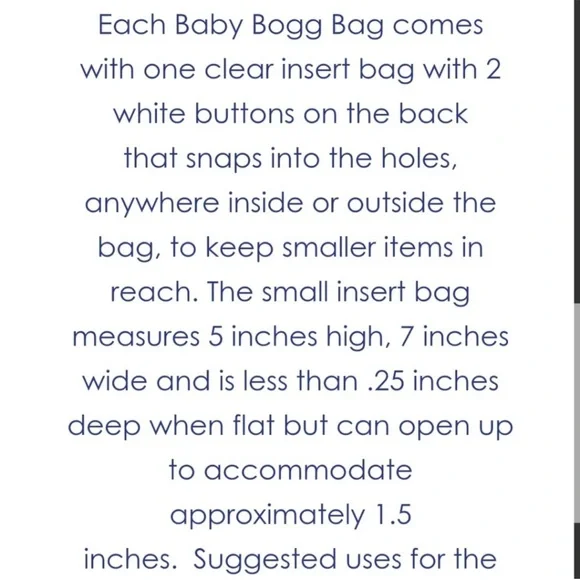BOGG BAG Baby Tote with White Accents - Picture 2 of 8